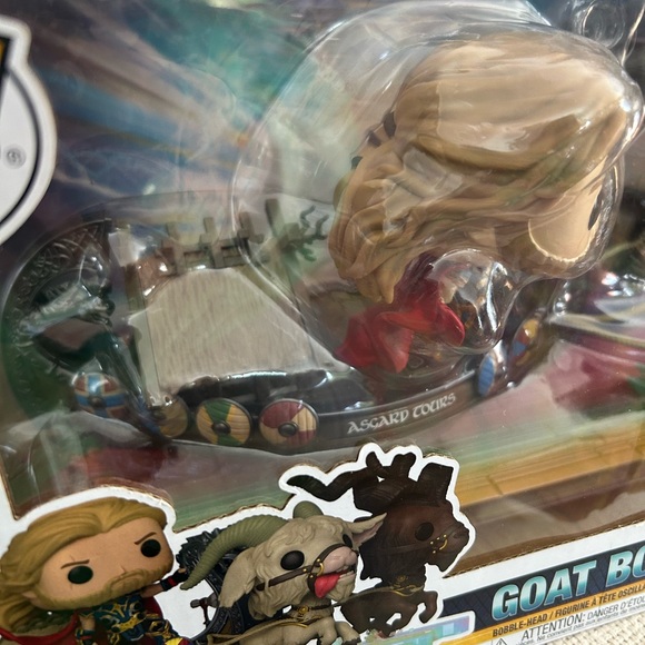 Marvel Thor Goat Boat Funko Pop Rides 290 Love & Thunder - Picture 11 of 11
